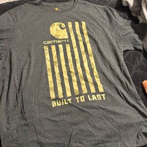 Carhartt gray with camo T-shirt size XXL